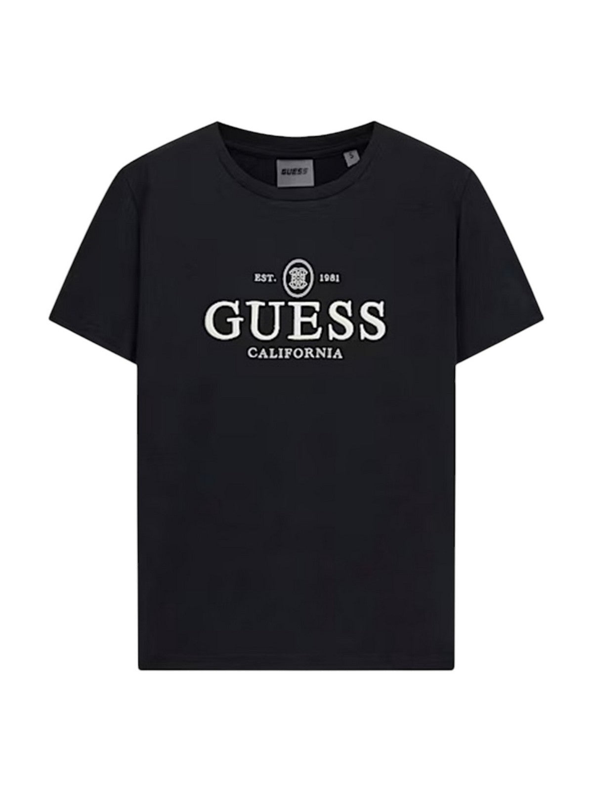 GUESS SPORT T-shirt Donna ARABELLA CN SS T-SHIRT V6RI06 KD741 JBLK Jet Black A996
