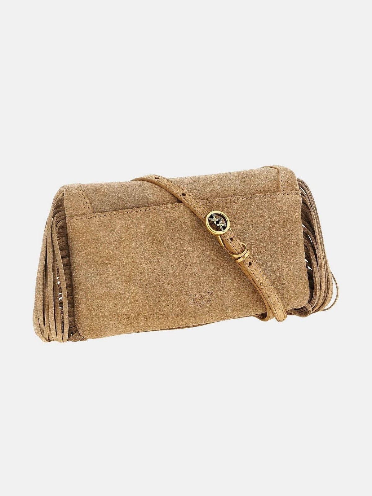 PINKO Borsa Donna CLICK SOFT HORIZONTAL MINI SUE 106023-A39A L08Q BEIGE-SCOIATTOLO-ANTIQUE GOLD