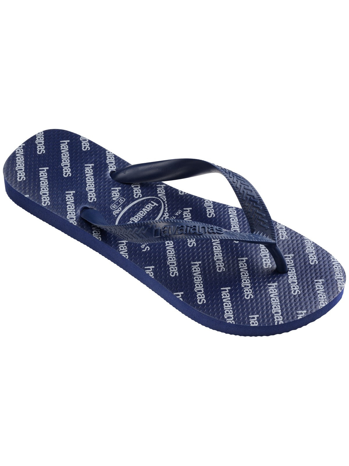 HAVAIANAS Infradito Uomo Top logomania essential 4149891.0555 Blu gioboutiqueweb
