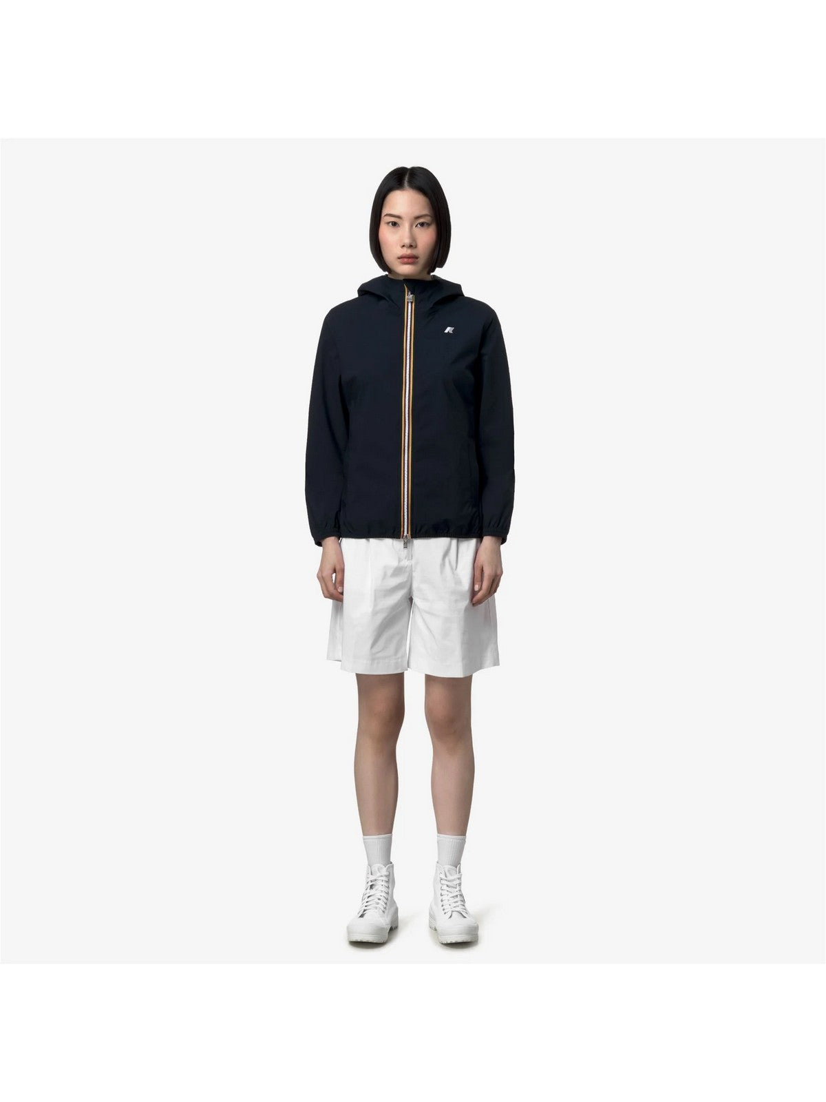 K-WAY Giubbino Donna LIL 2.0 STRETCH DOT K21346W K89 BLUE DEPTH
