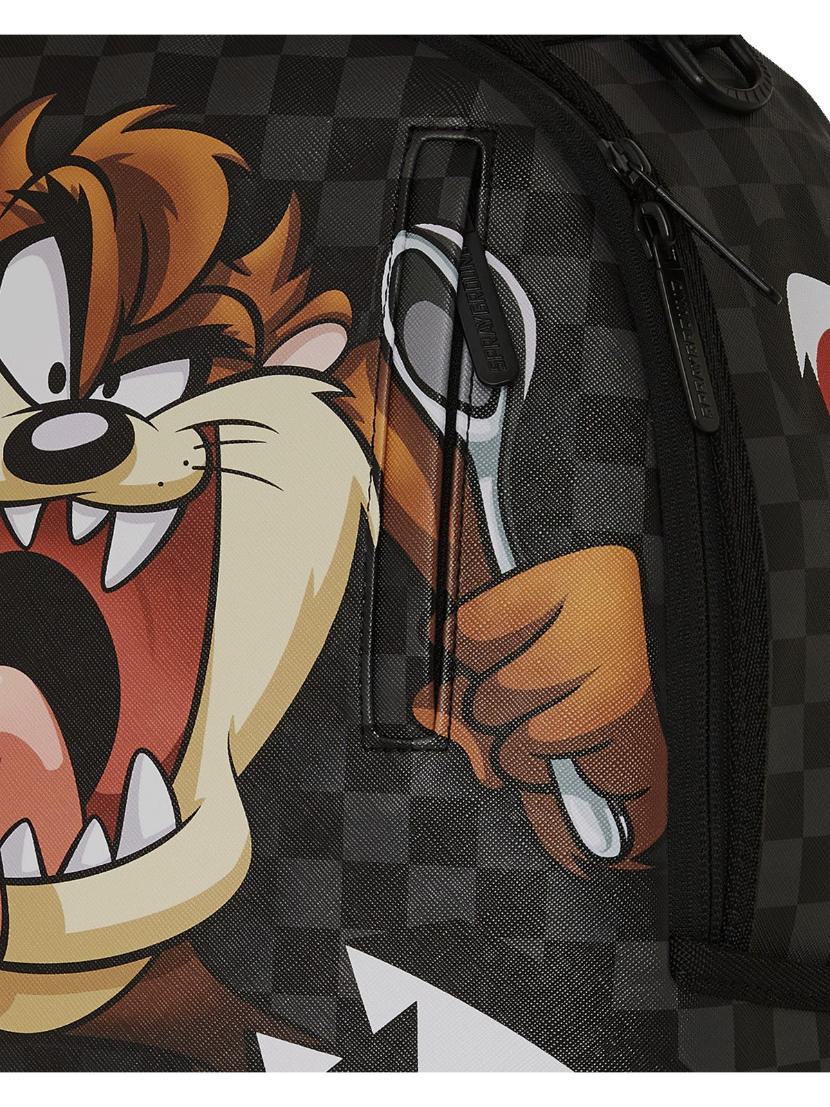 SPRAYGROUND Zaino Uomo TAZ SHARK BITE BAG BACKPACK 910B7785NSZ Nero gioboutiqueweb