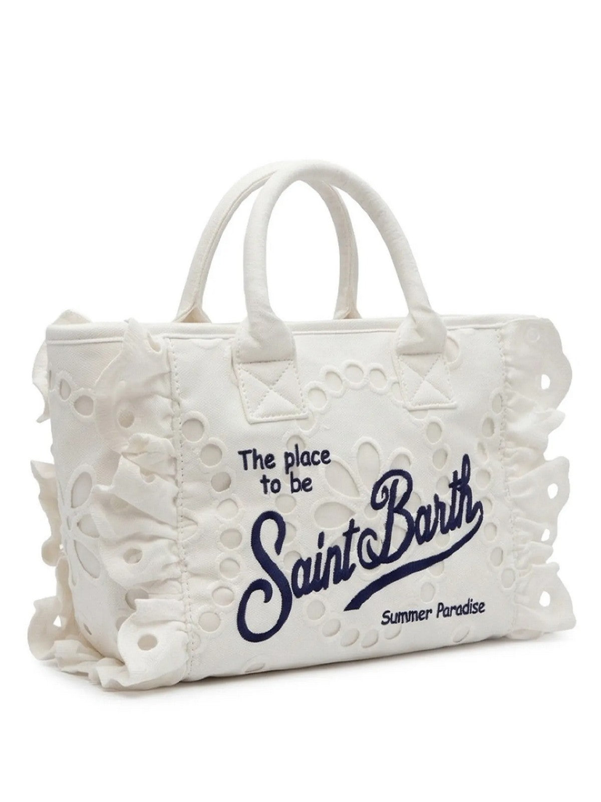 MC2 SAINT BARTH Borsa Donna  COLETTE VOLANT N 00389L Bianco