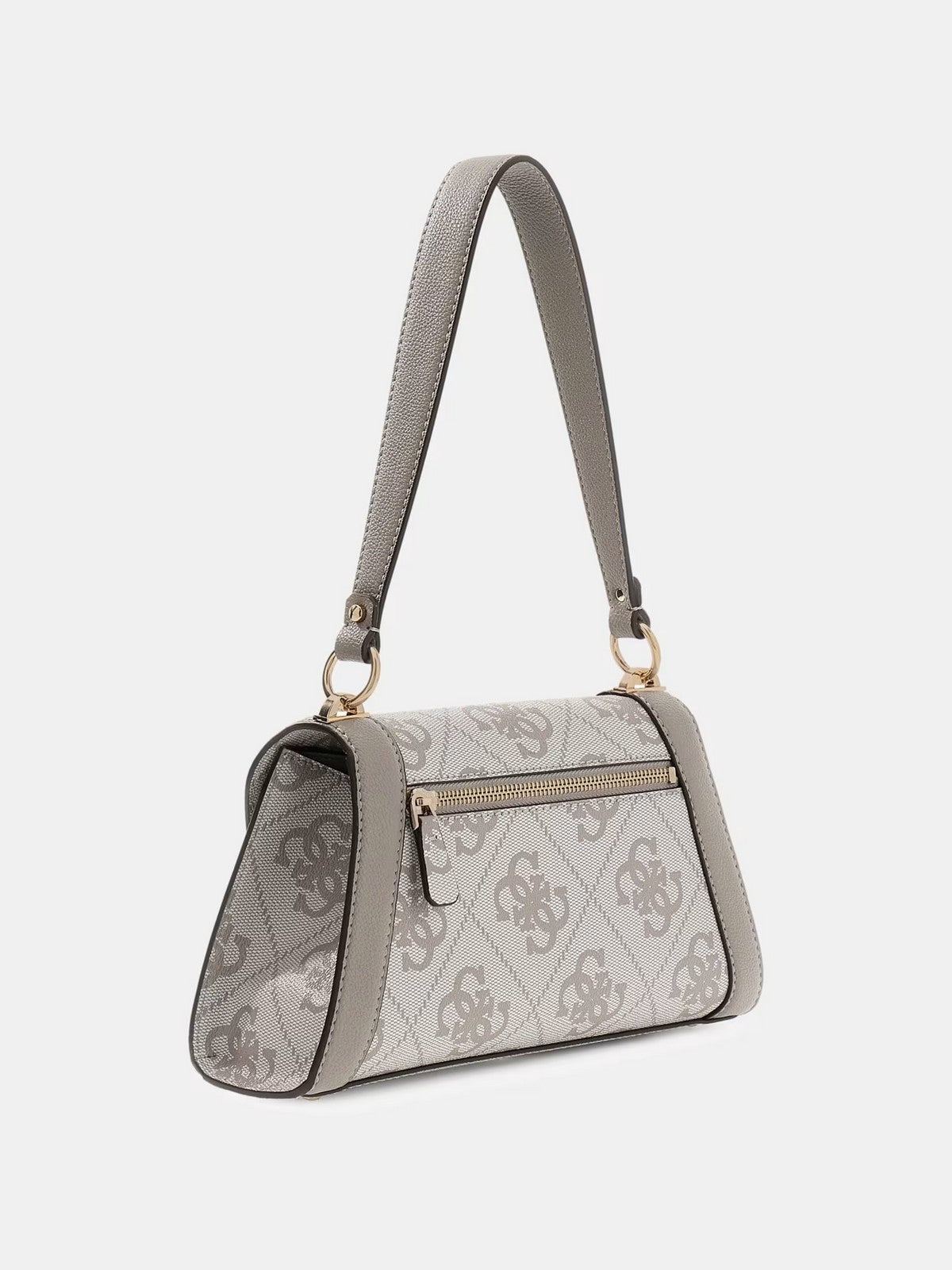 GUESS Borsa Donna KARNILLA LOGO FLAP SHLDR BAG HWOS99 01190 DKO DARK TAUPE LOGO