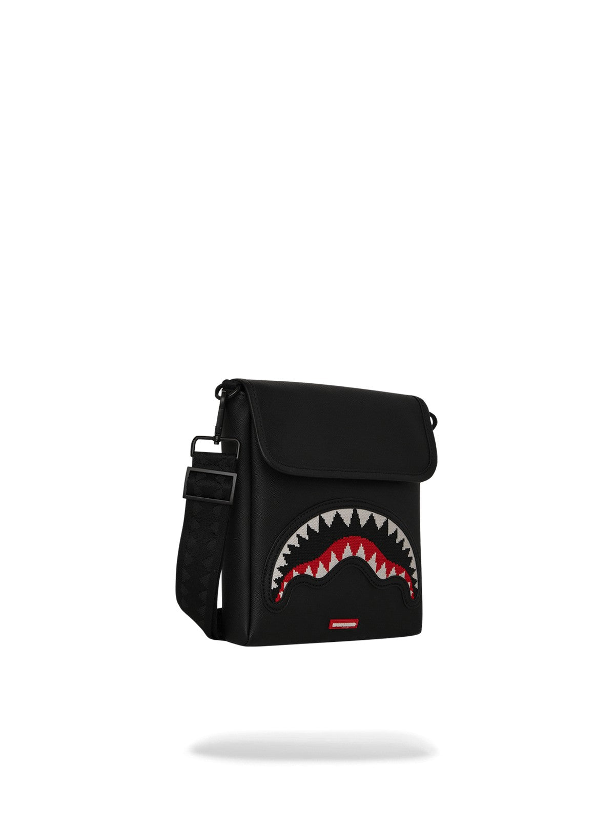 SPRAYGROUND Tracolla Uomo FLY KNIT MOUTH MESSENGER SLING 910B8026NSZ Nero