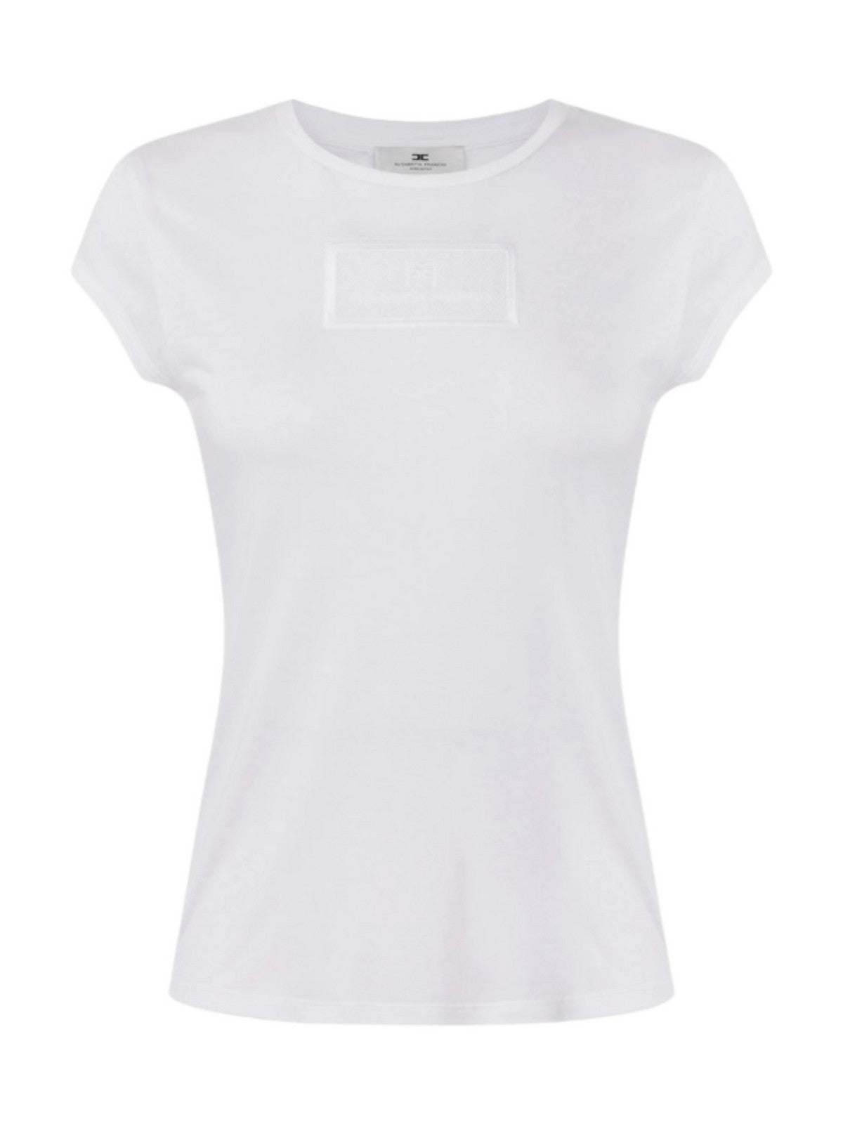 ELISABETTA FRANCHI T-shirt i kursowy MA00451E2-270 White