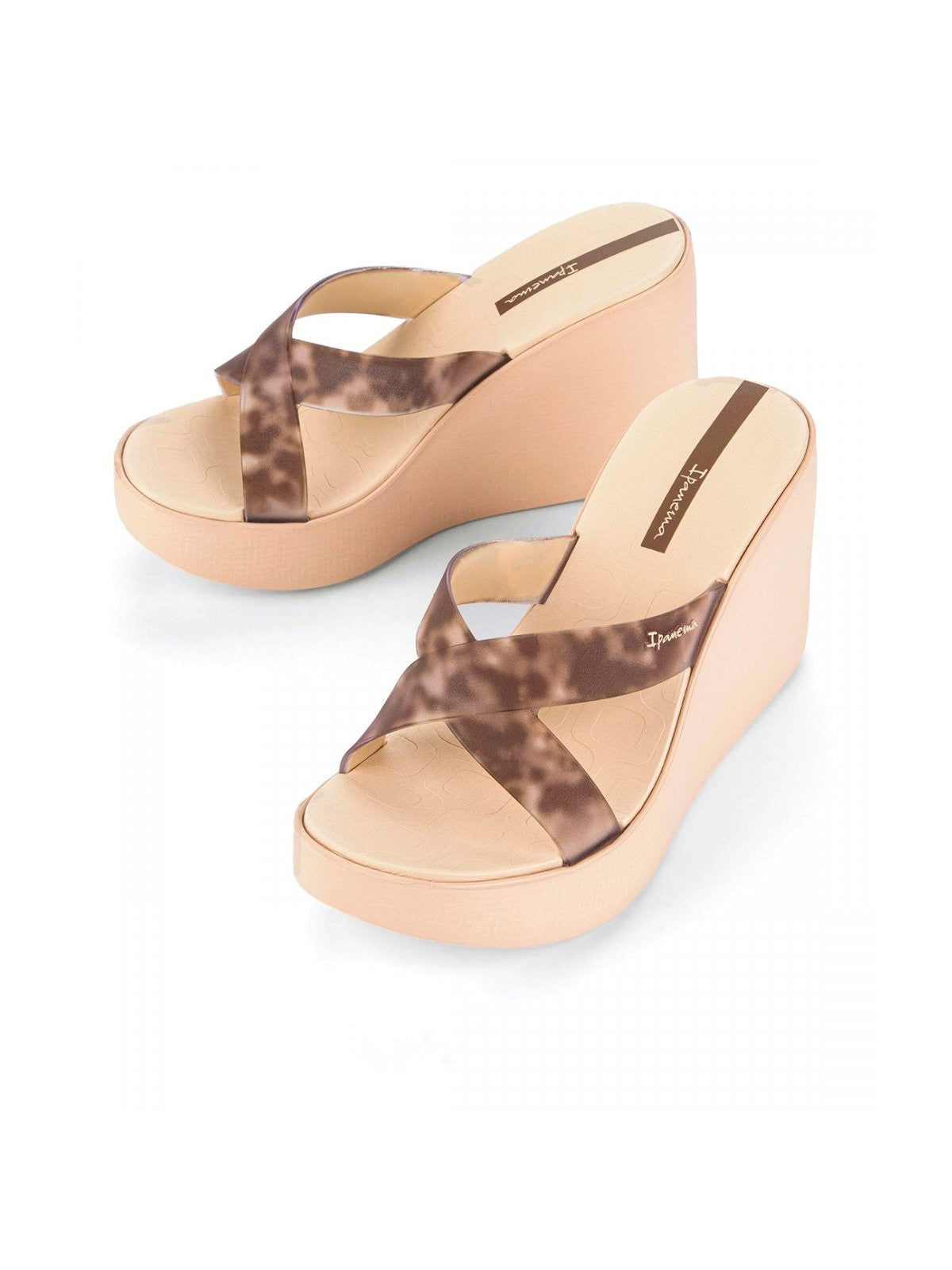 Ipanema Wedge Ipanema Woman High Fashion Slide Fem IP.83520 AQ407 Beige