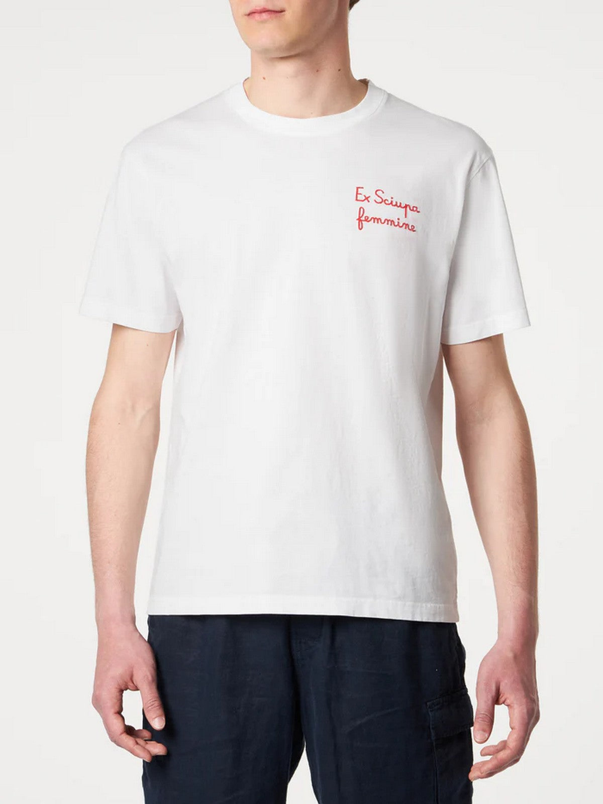 MC2 SAINT BARTH T-Shirt e Polo Uomo  PORTOFINO 04125F Bianco