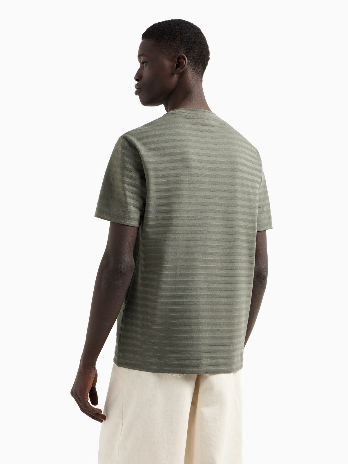 EMPORIO ARMANI T-shirt Uomo  EM001289 AF10762 F8107 Verde gioboutiqueweb