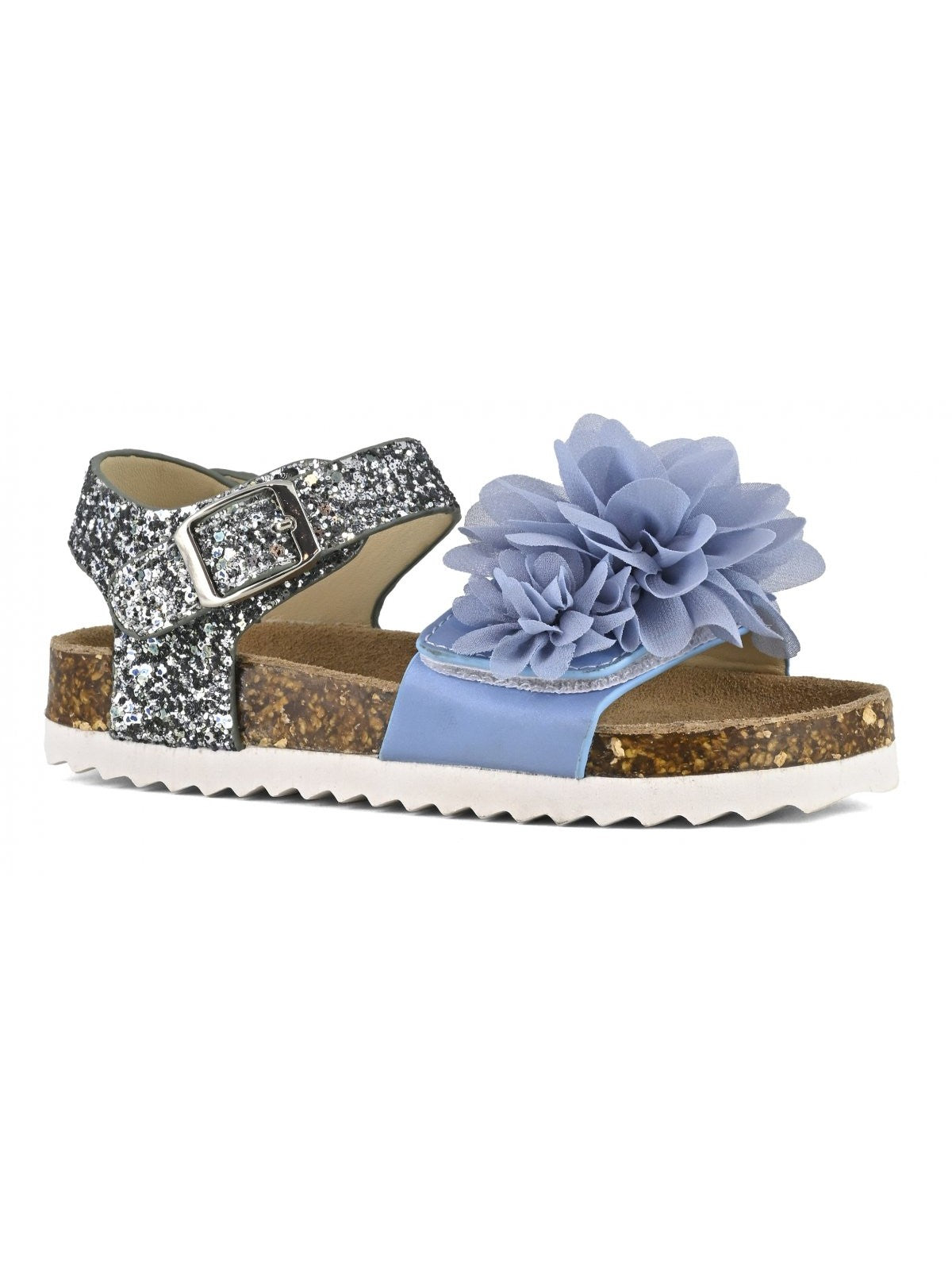 COLORS OF CALIFORNIA Sandale Filles Sandale Avec Fleurs HC.2406 DEN Bleu