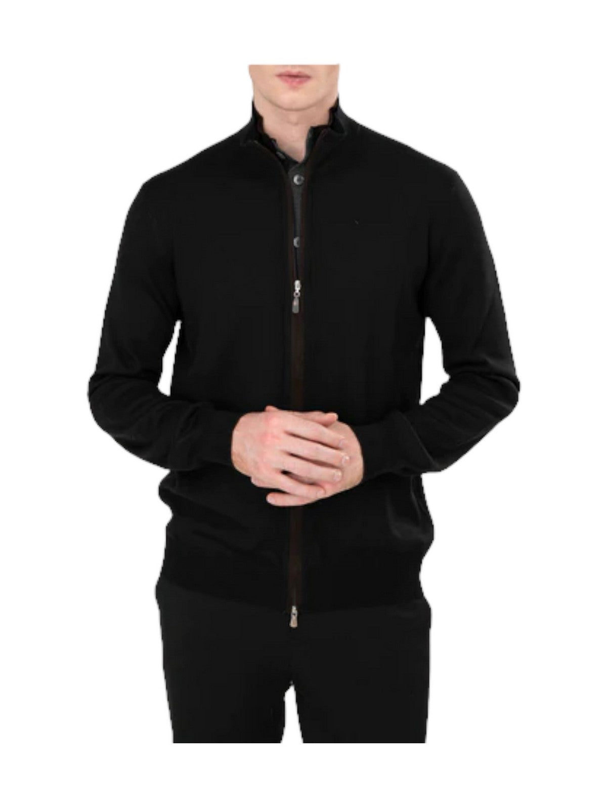 Gran Sasso Cardigan Man 57142/14223 099 Black