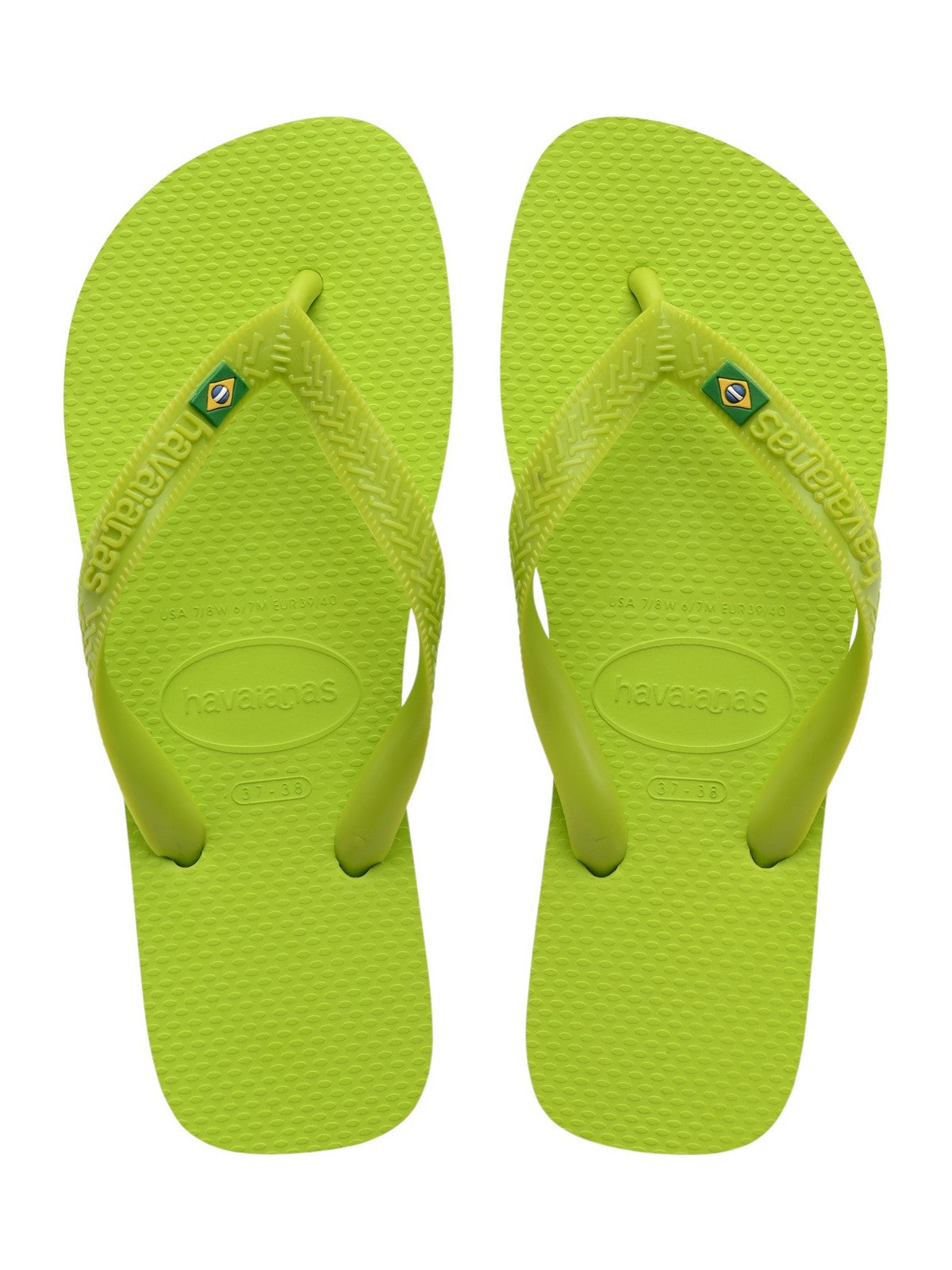 HAVAIANAS Infradito Unisex adulto Hav. Brasil 4000032.7344 Verde