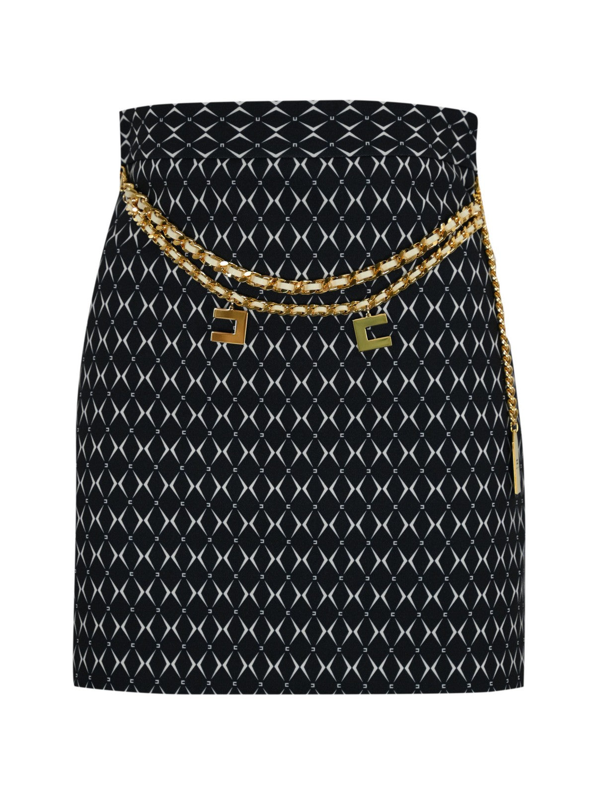 ELISABETTA FRANCHI Woman skirt Gos3646e2 685 Black