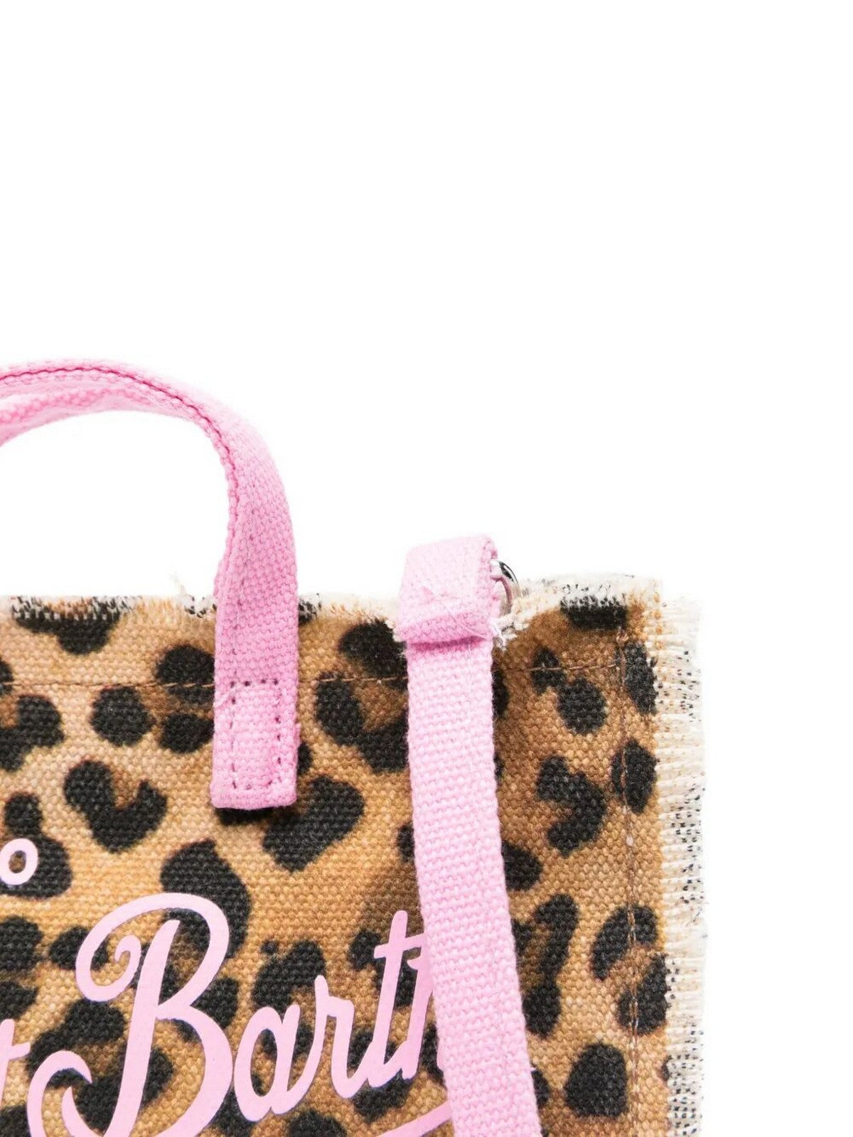 MC2 SAINT BARTH Pochette Donna  PHONE BAG 00330L SAND LEOPARD 21 gioboutiqueweb