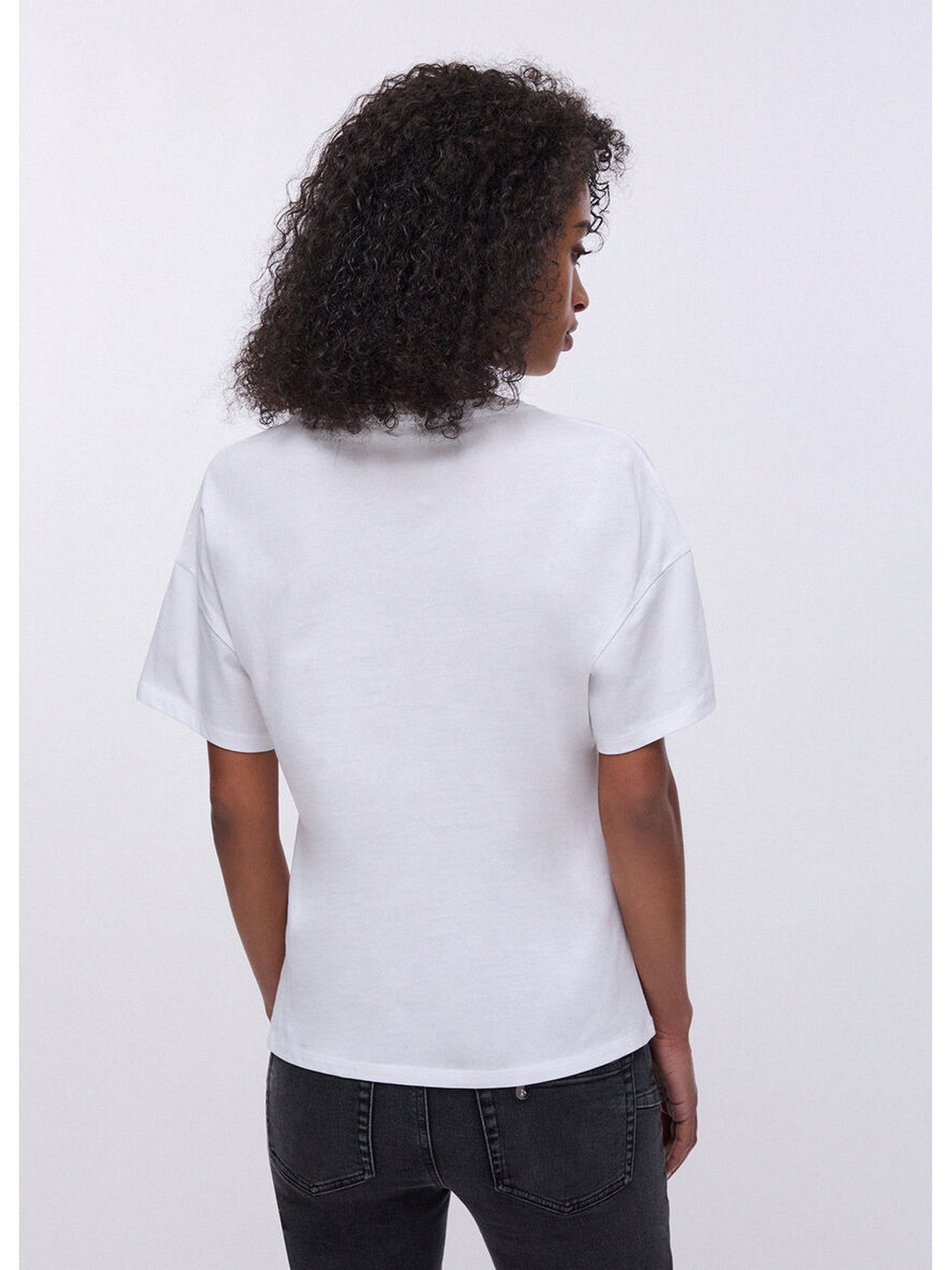 LIU JO WHITE T-shirt Donna  WA6414JS923 P9430 Bianco bear LiuJo