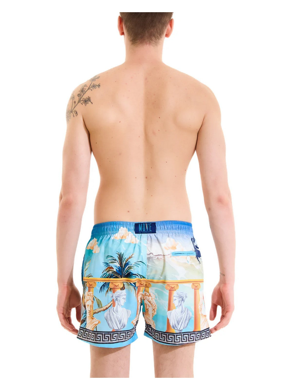 MOVE be different Costume da bagno Uomo  SVN PRINT E Multicolore