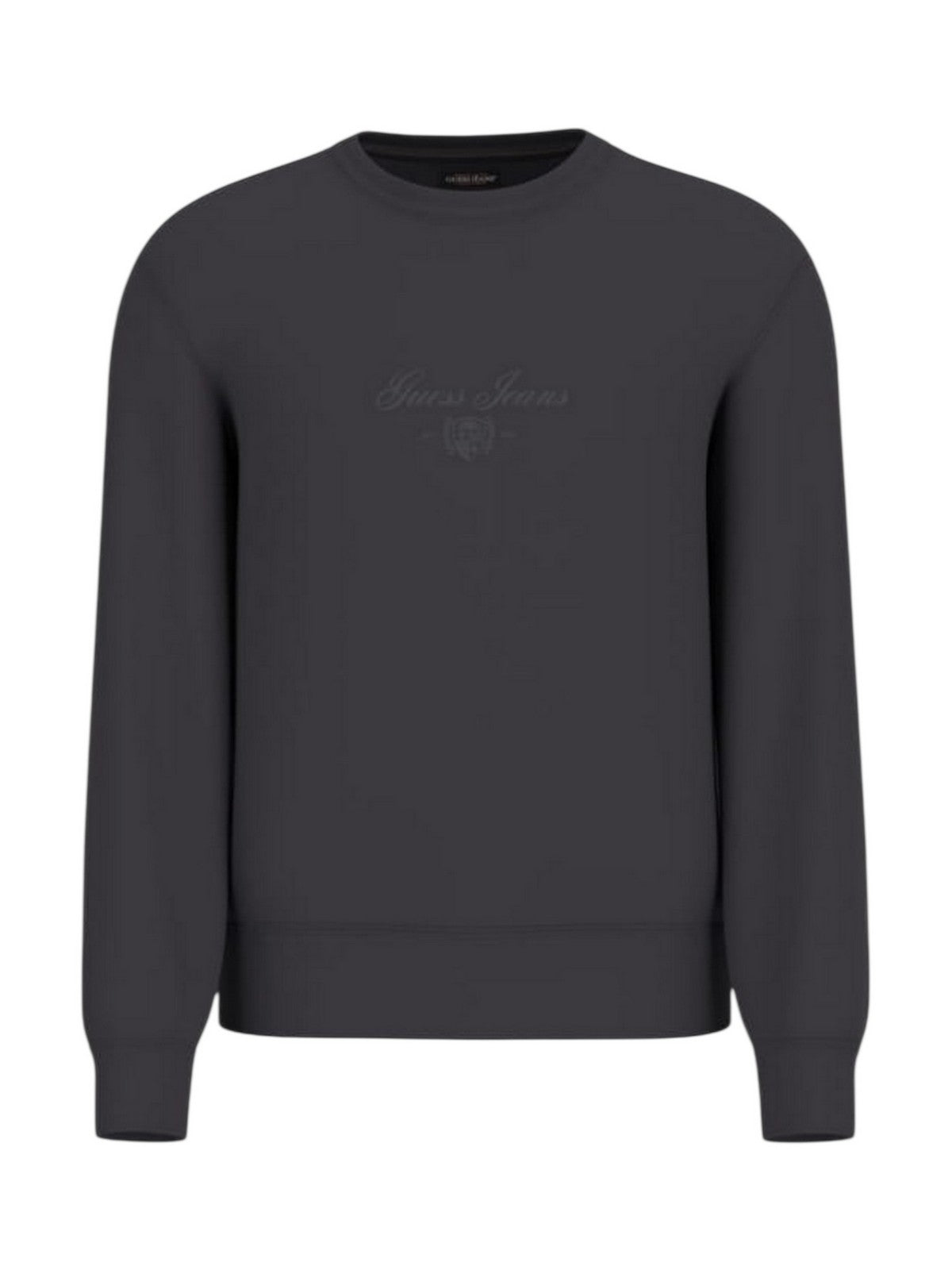 GUESS Felpa Uomo GJ SLIM SCRIPT CREWNECK M5BQ35 K9V31 JBLK Jet Black A996