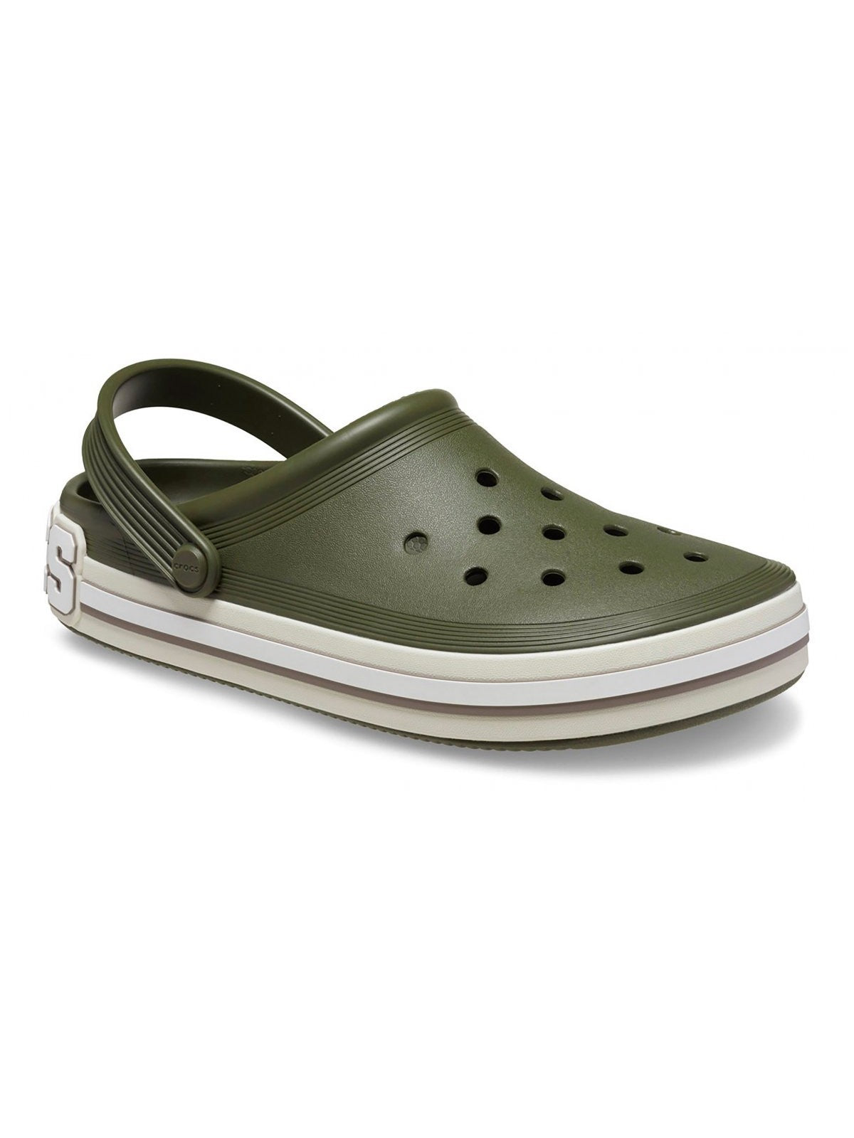 CROCS Ciabatta Unisex adulto Off Court Logo Clog 209651 309 Verde