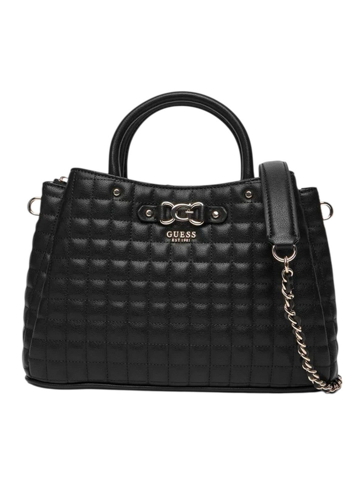 GUESS Borsa Donna NADIRA GIRLFRIEND SATCHEL HWQG84 24060 BLA BLACK
