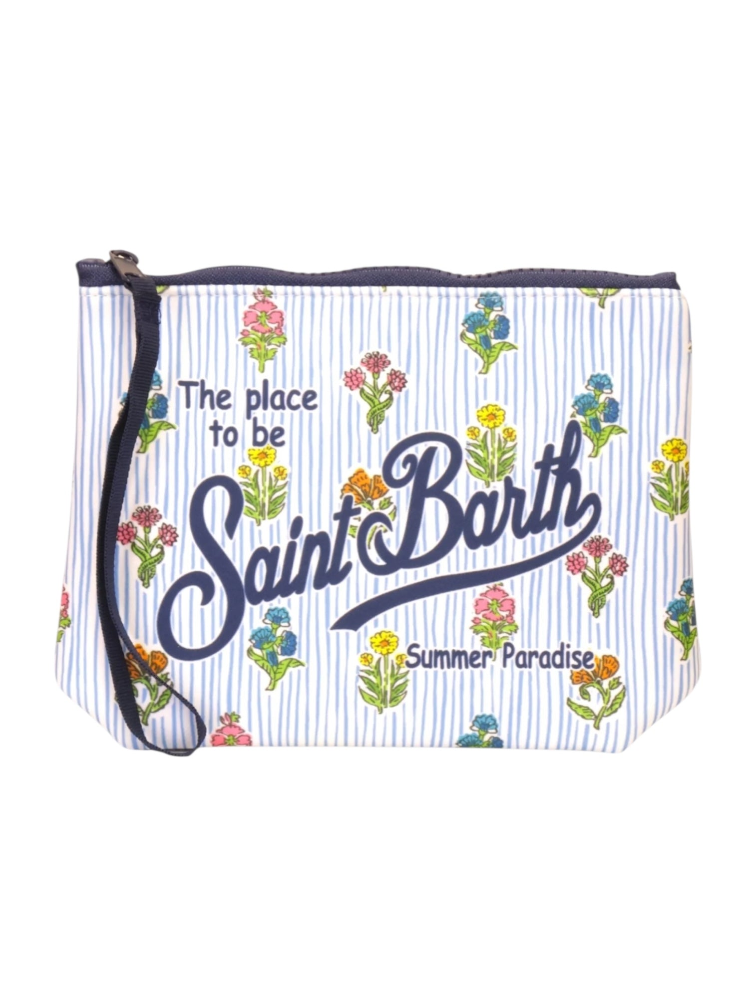 MC2 SAINT BARTH Pochette Donna  ALINE 01003L MUMBAI STRIPES 31