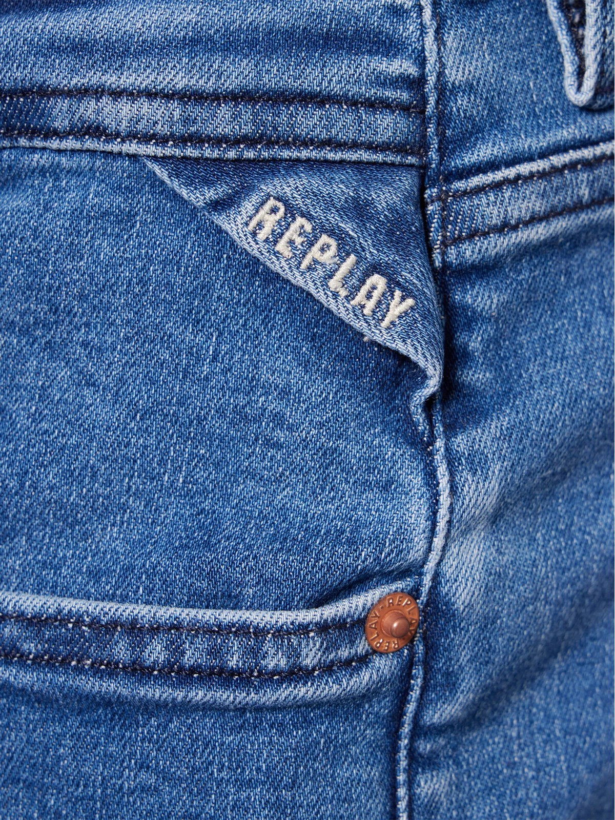 REPLAY Jeans Uomo ARIICK M1049000661HO6 009 MEDIUM BLUE