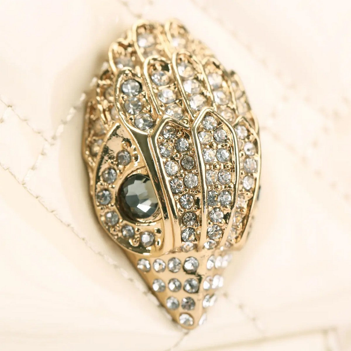 KURT GEIGER Borsa Donna 690-LEATHER KENSINGTON BAG 5021542309 CREAM CREAM