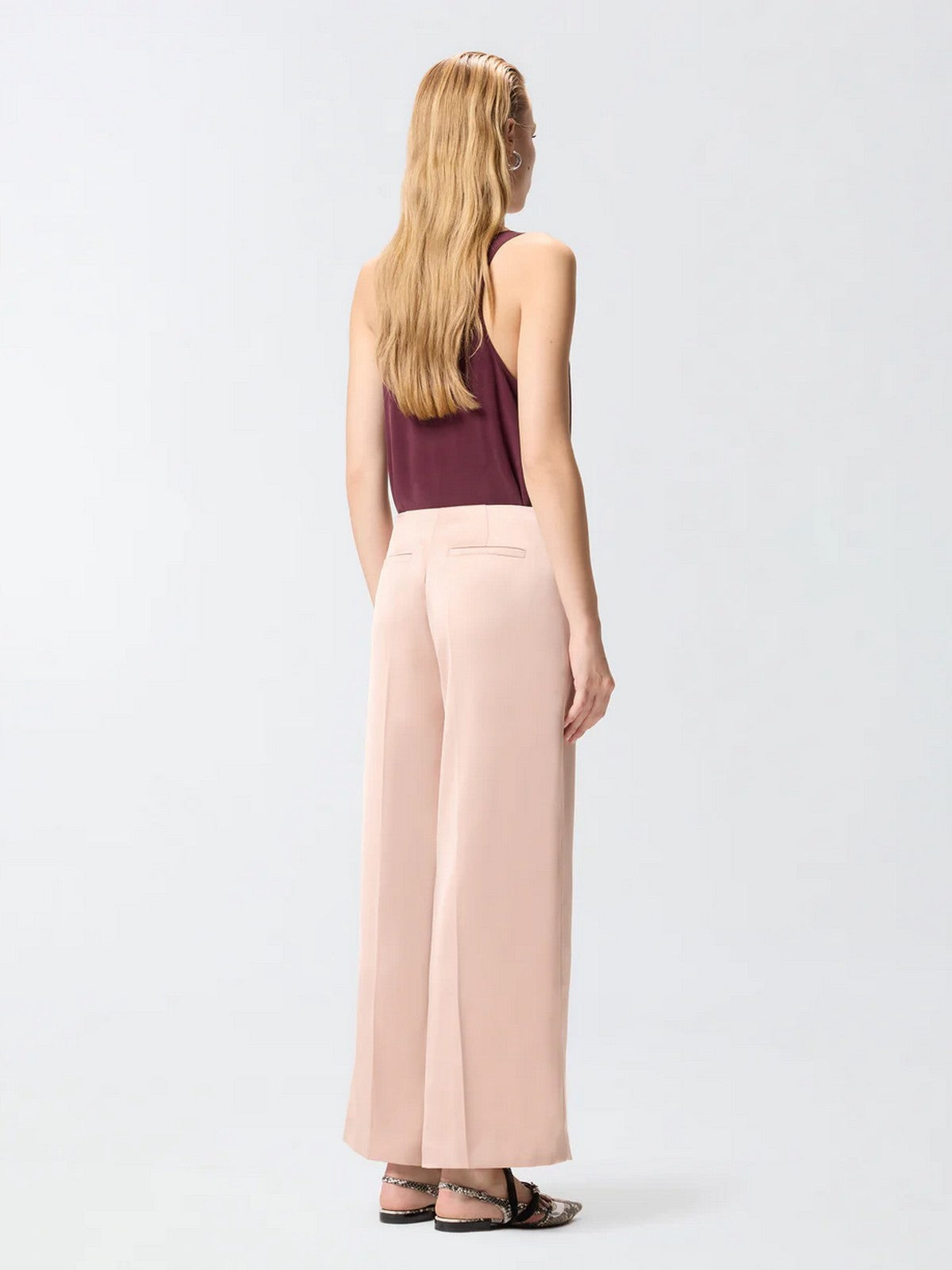 PINKO Pantalone Donna LIMONCELLO PANTALONE 106601-A1Y5 Q35 ROSA MOGANO