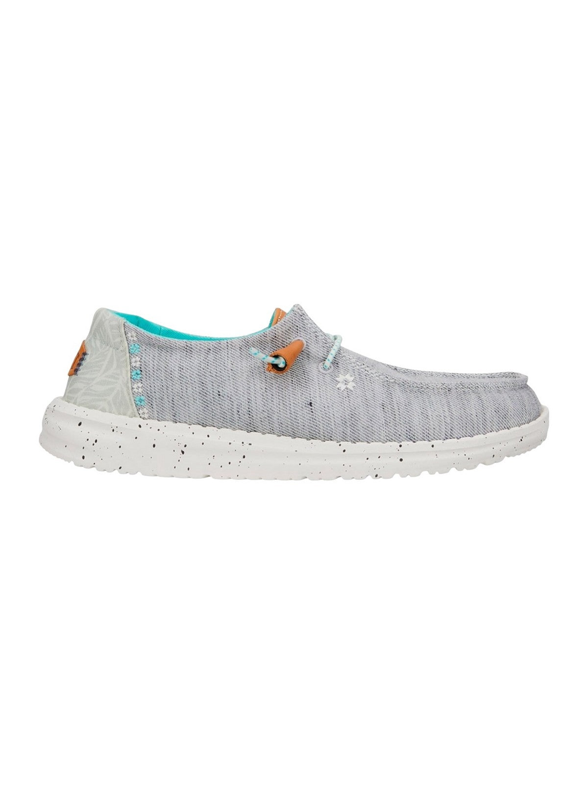 Hej, koleś Moccasino Wendy Heathered Slub HD.40753 030 Grey