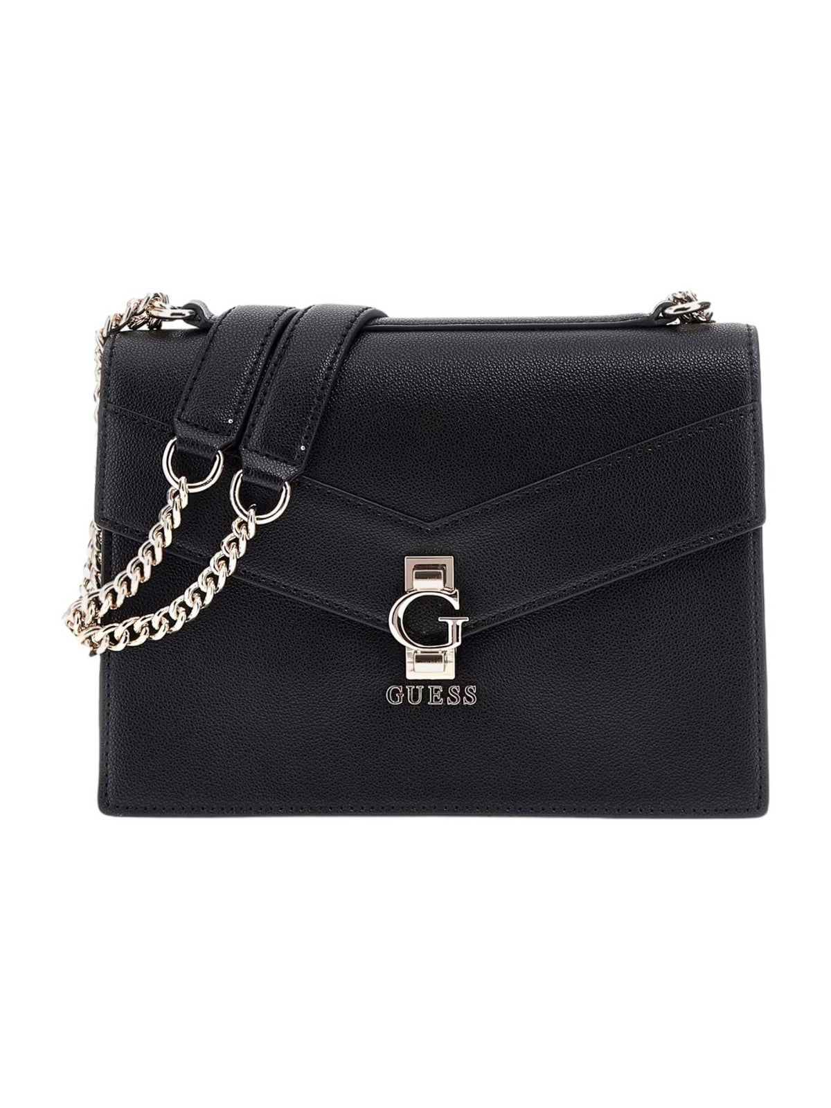 GUESS Sac Femme Emera Logo Girlfrien HWBG93 31210 BLA Noir