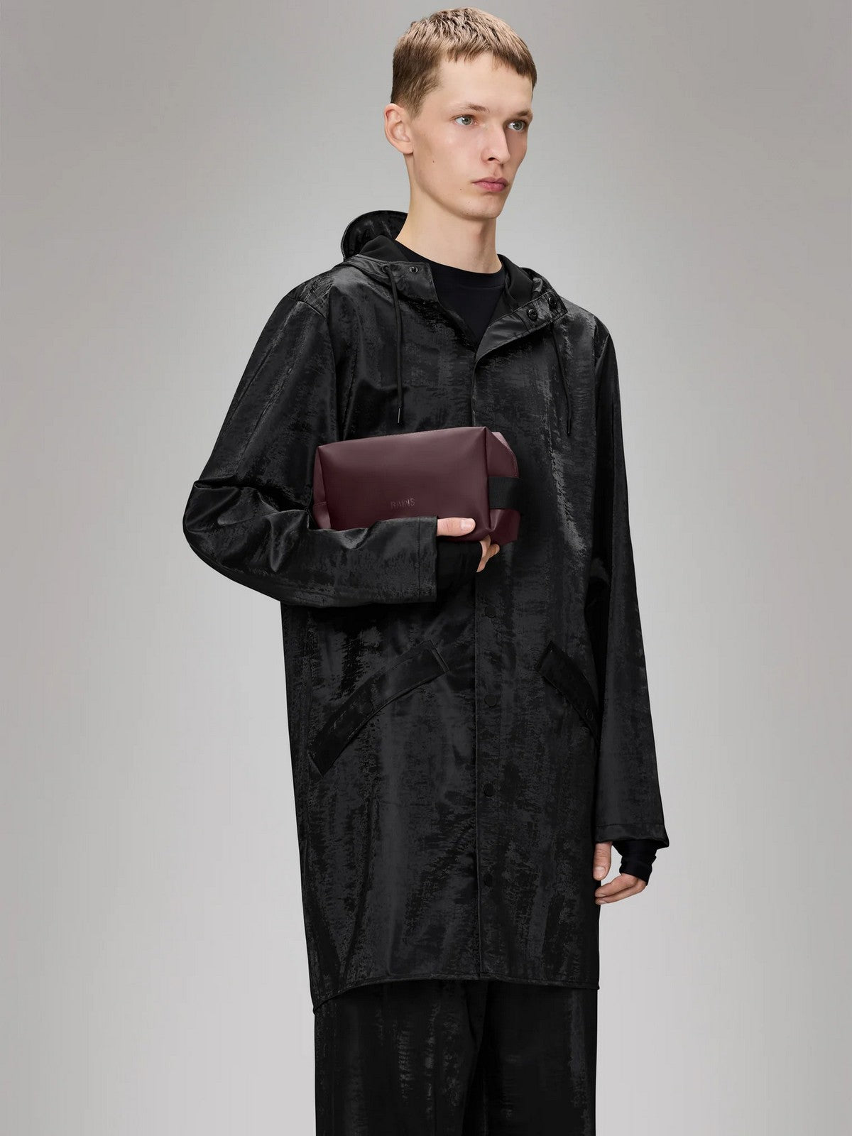 RAINS Pochette Unisex adulto Wash Bag Small W3 15580 129 Depth Depth