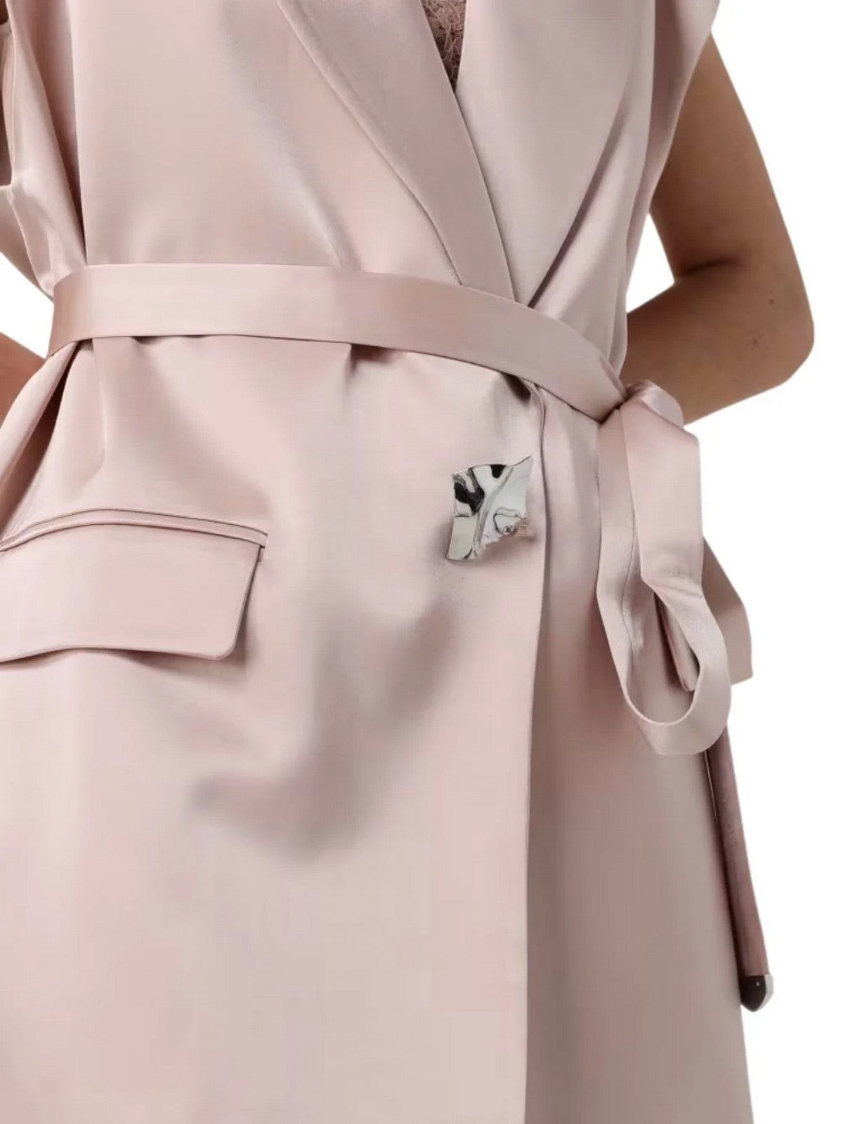 PINKO Giacca Donna MELANZANA GIACCA SATIN 106585-A1Y5 Q35 ROSA MOGANO
