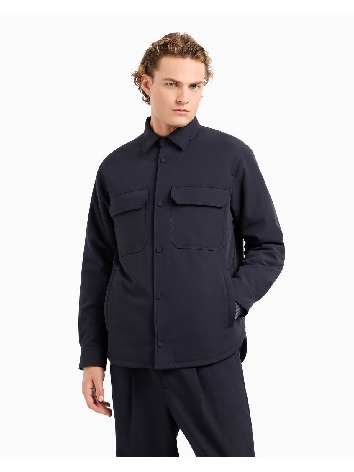 EMPORIO ARMANI Giubbino Uomo  6D1CN0 1NUBZ 0920 Blu gioboutiqueweb