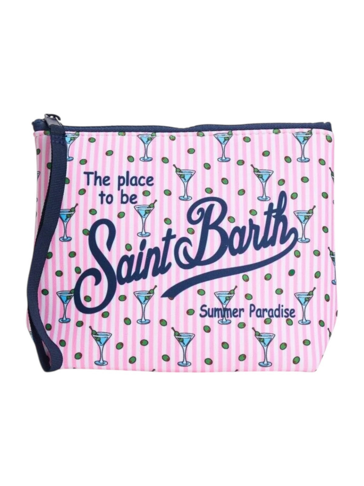 MC2 SAINT BARTH Pochette Unisex adulto  ALINE 00842L DRY COCKTAIL STRIPES 25