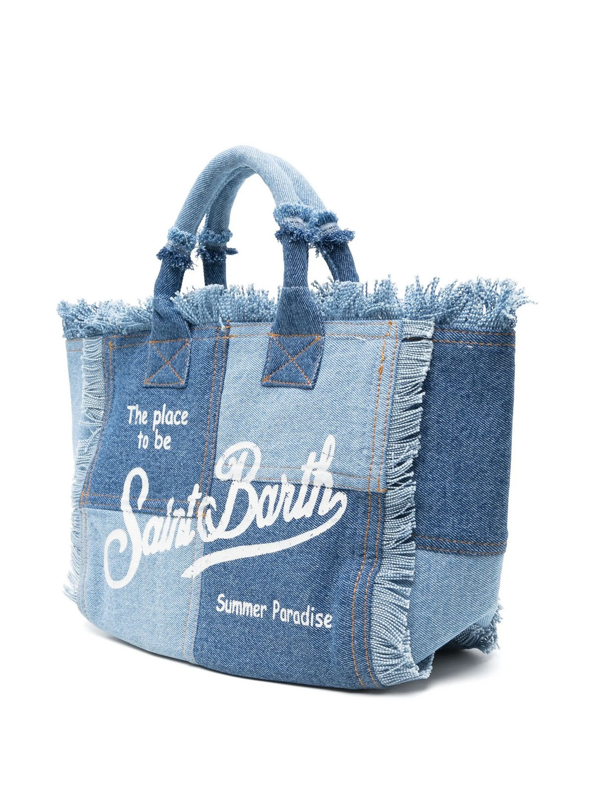 MC2 SAINT BARTH Borsa Donna  COLETTE 00402L DENIM PATCHWORK