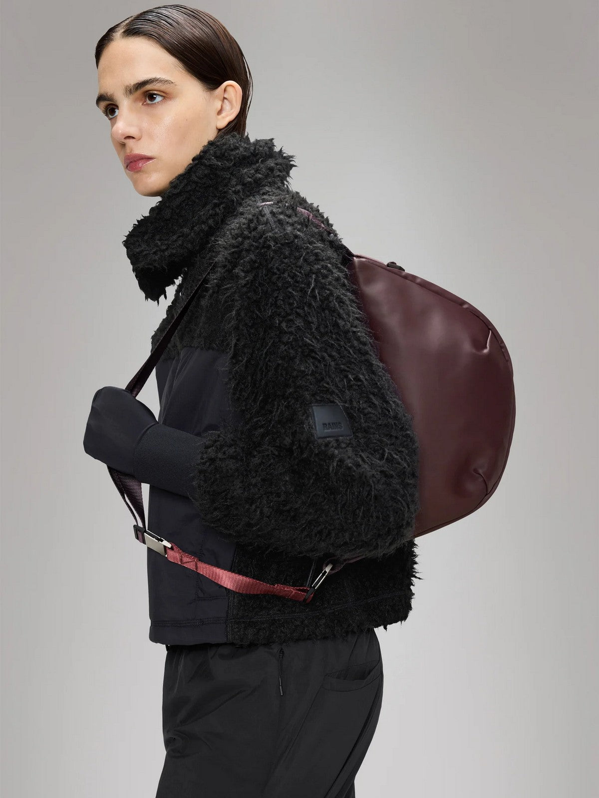 RAINS Borsa Unisex adulto Valera Shoulder Bag W3 14670 129 Depth Depth