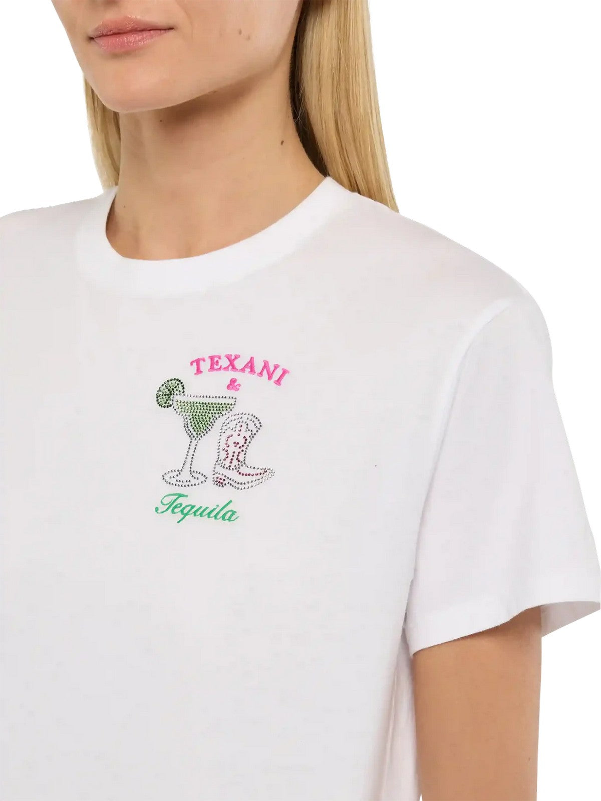 MC2 SAINT BARTH T-shirt Donna  EMILIE 05942H Bianco gioboutiqueweb