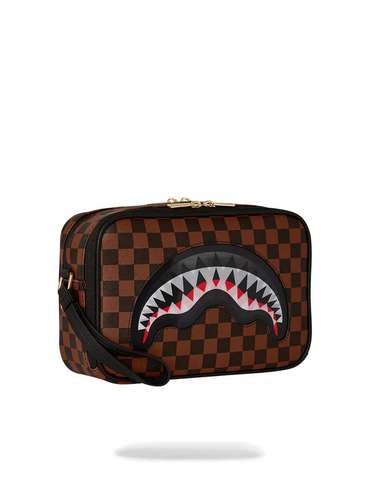 SPRAYGROUND Bolsas de embrague para hombres CHOMP LENTICULAR LECULACIÓN DE TISO 910B6525NSZ BROWN