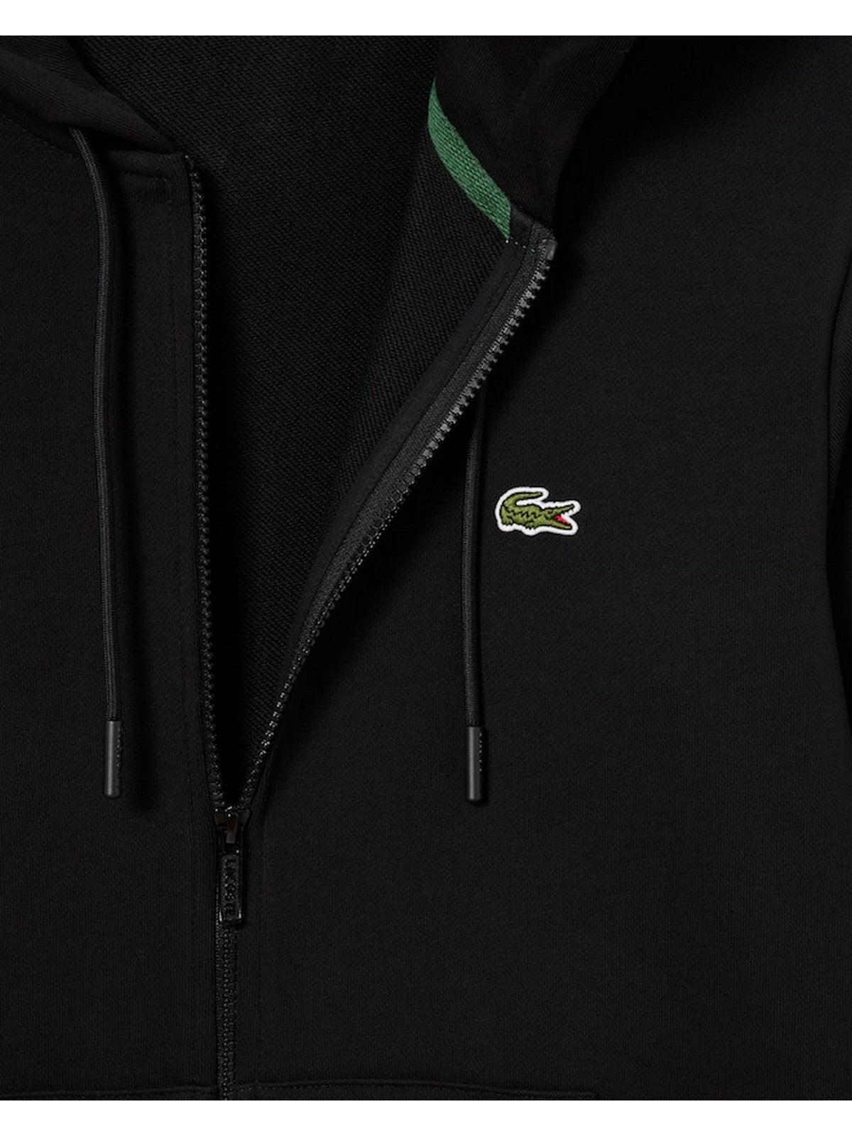 LACOSTE Felpa Uomo  SH9809 031 Nero gioboutiqueweb