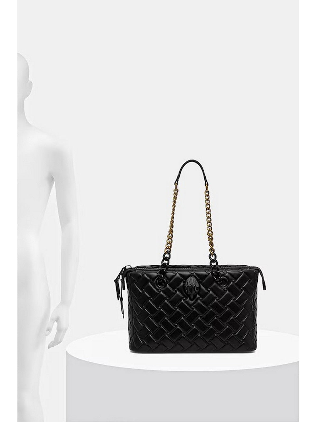 KURT GEIGER Borsa Donna KENSINGTON SH KURT DR 5018800109 BLACK BLACK