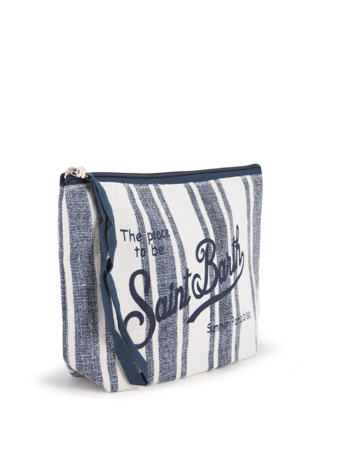MC2 SAINT BARTH Pochette Donna  ALINE LINEN 01995H LINEN BEACH STRIPES V 61 gioboutiqueweb