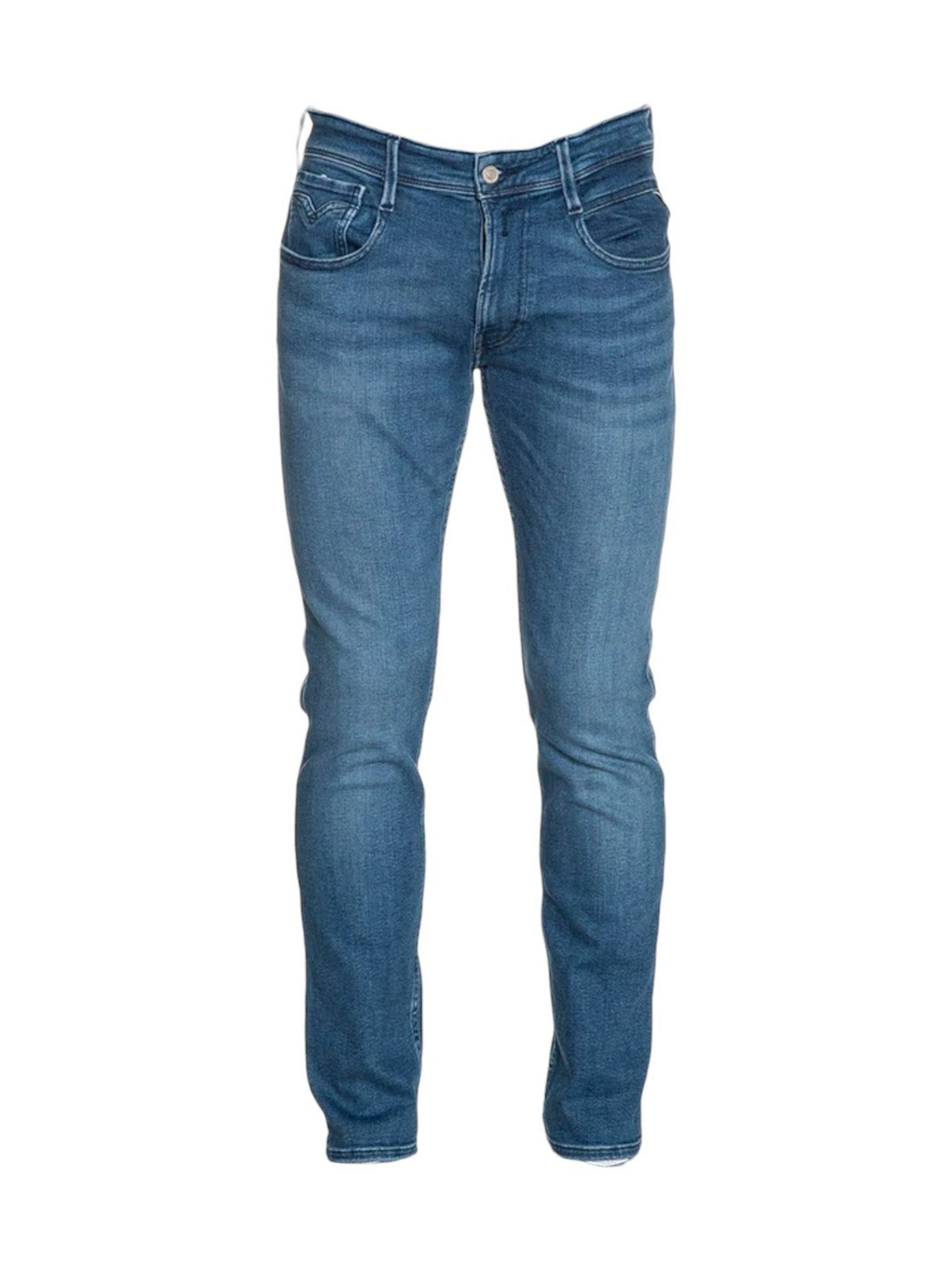 REPLAY Jeans Uomo ANBASS M914000261C39 009 MEDIUM BLUE