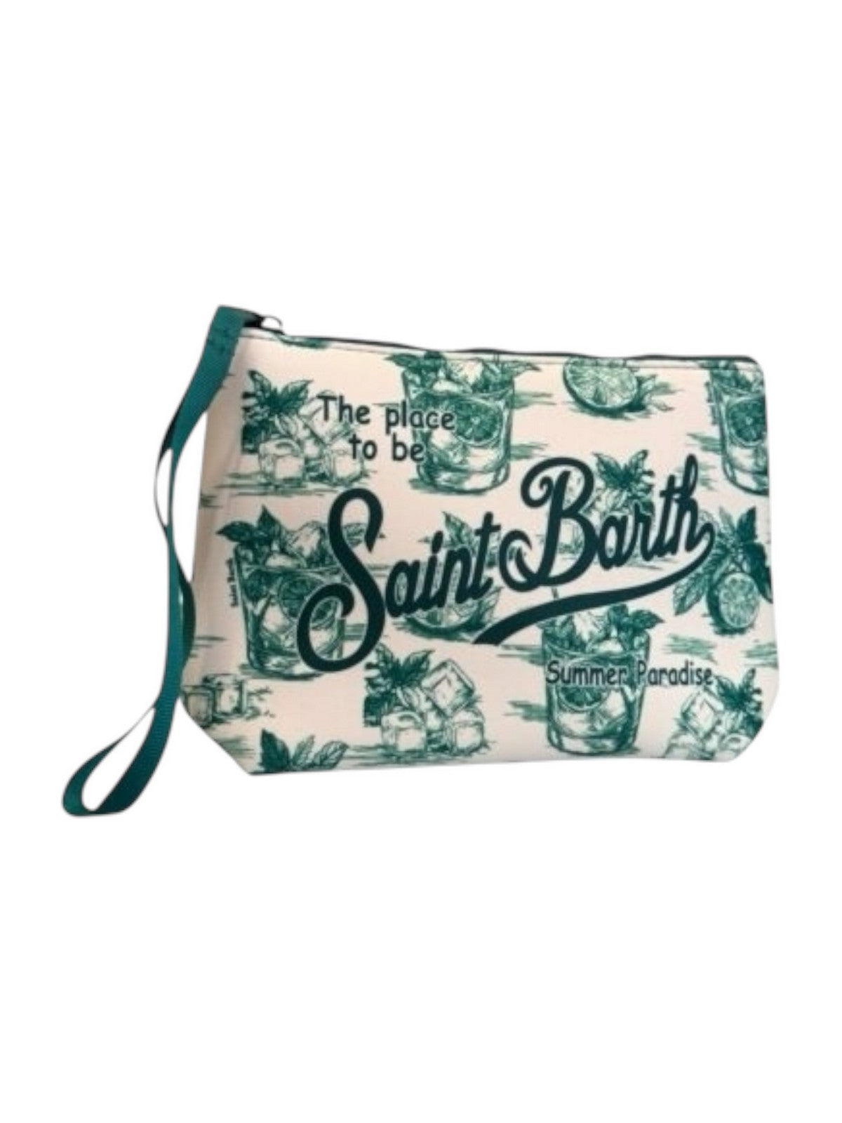 MC2 SAINT BARTH Pochette Unisex adulto  ALINE 07864L MOJITO TOILE 1057