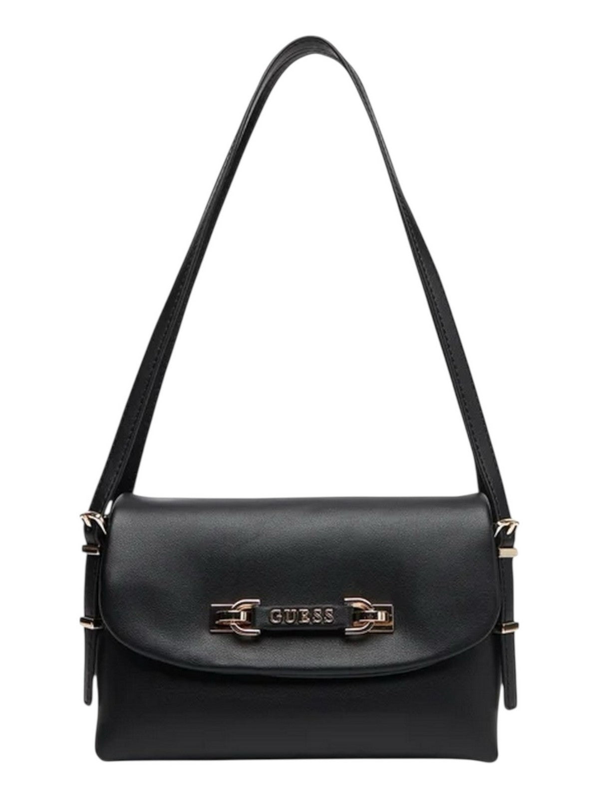 GUESS Borsa Donna LEFIA FLAP SHOULDER BAG HWBG96 44190 BLA BLACK