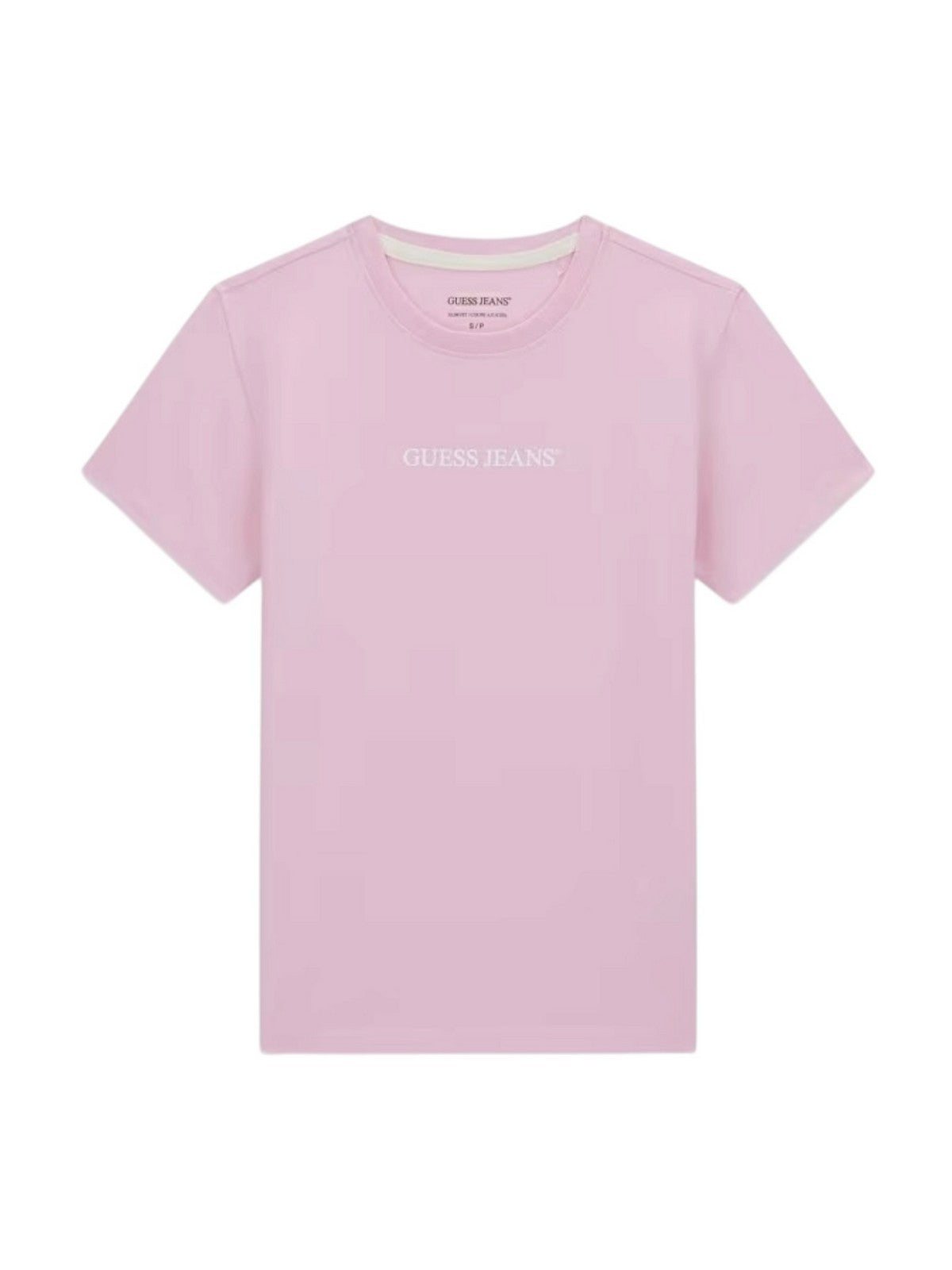 GUESS T-shirt Donna GJ SS CN SLIM LOGO PRINT TEE W4YI01 J1314 G65F SOFT ROSE
