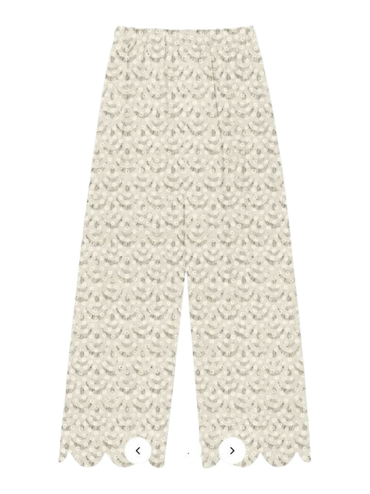 MC2 SAINT BARTH Pantalone Donna  INEZ 01719L CROCHET SHELL PAILLETTES 10