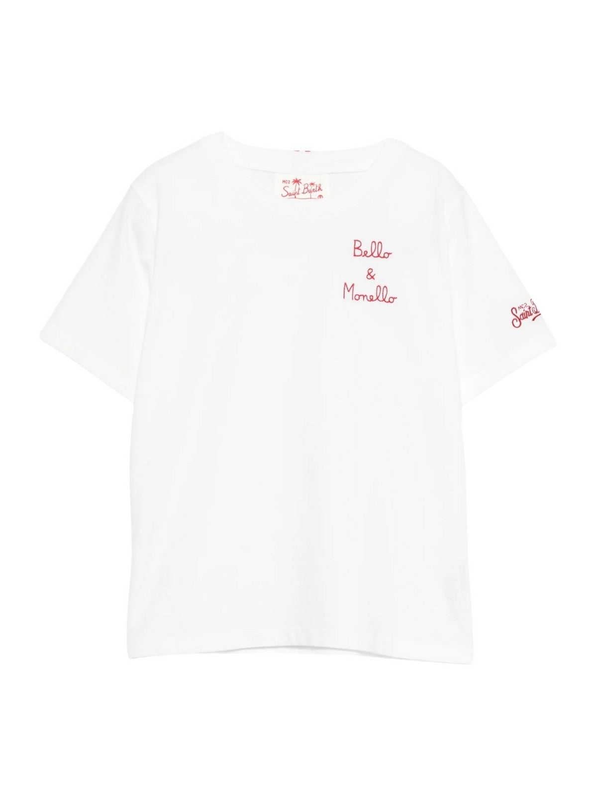 MC2 SAINT BARTH T-shirt Bambini e ragazzi  PORTOFINO JR 03681L BELLO MONELLO 01N EMB