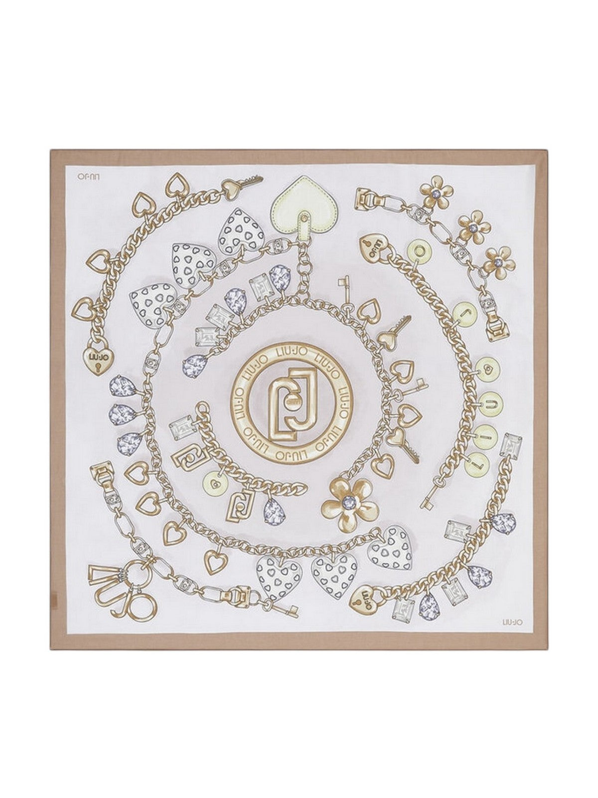 LIU JO SOFT Foulard Donna  2A6054T2745 00005 NATURALE