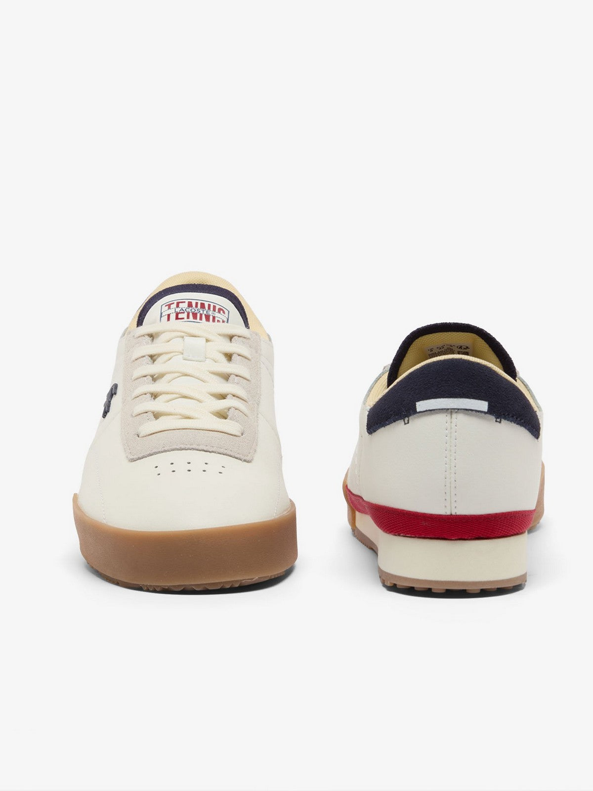 LACOSTE Sneaker Uomo AURA 225 750SMA0161 407 WHT/NVY/RED