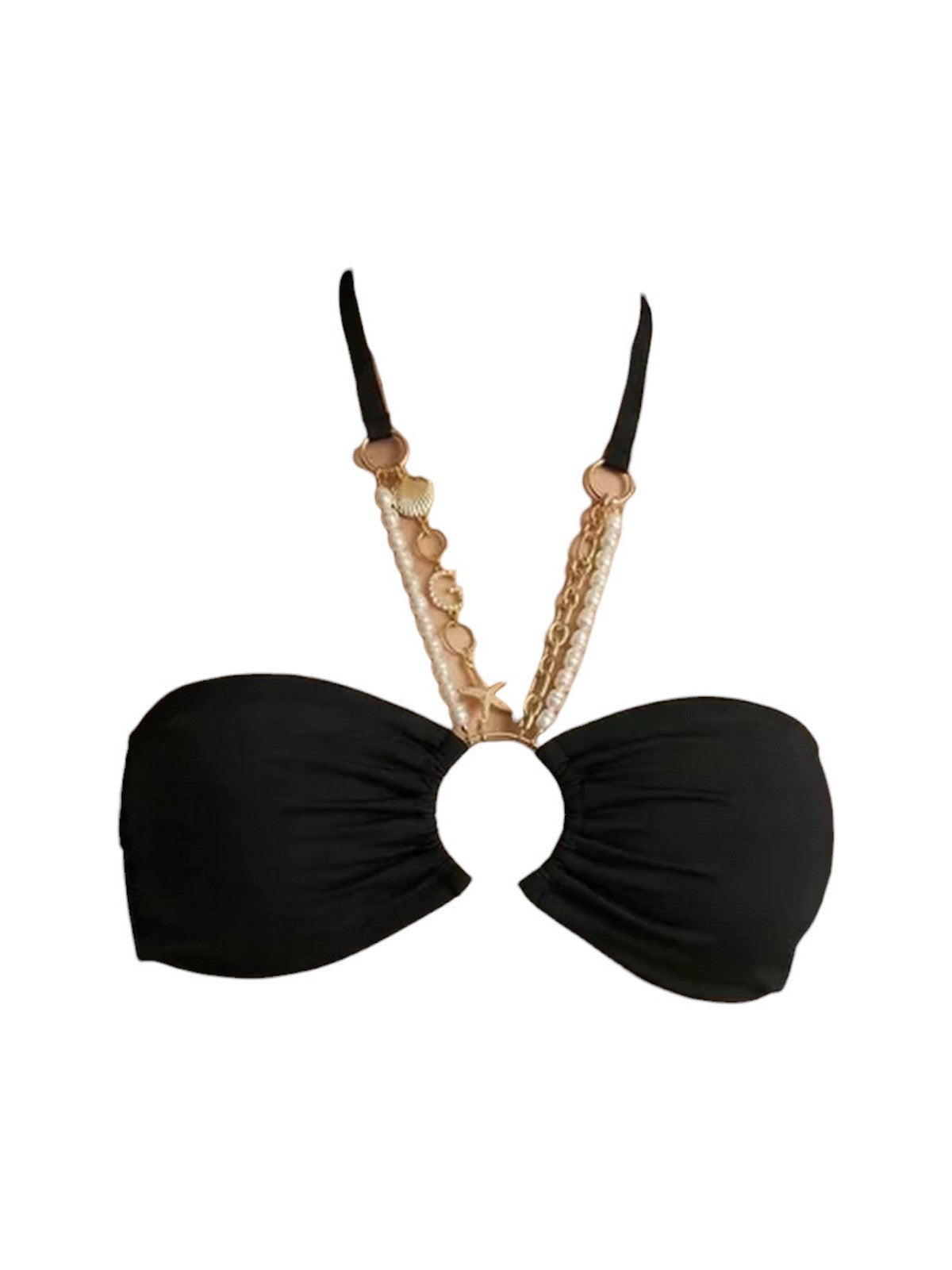 GUESS BEACHWEAR Costume da bagno Donna MARISOL BANDEAU BRA E6GJ01 KF412 JBLK Jet Black A996