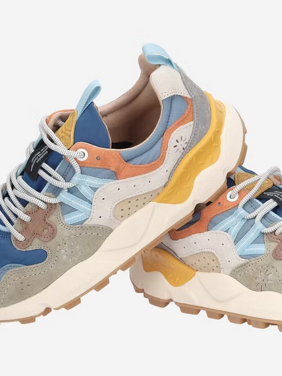 FLOWER MOUNTAIN Men's Sneaker YAMANO 3 UNI 2017818-01-1B13 AZURE-SAGE