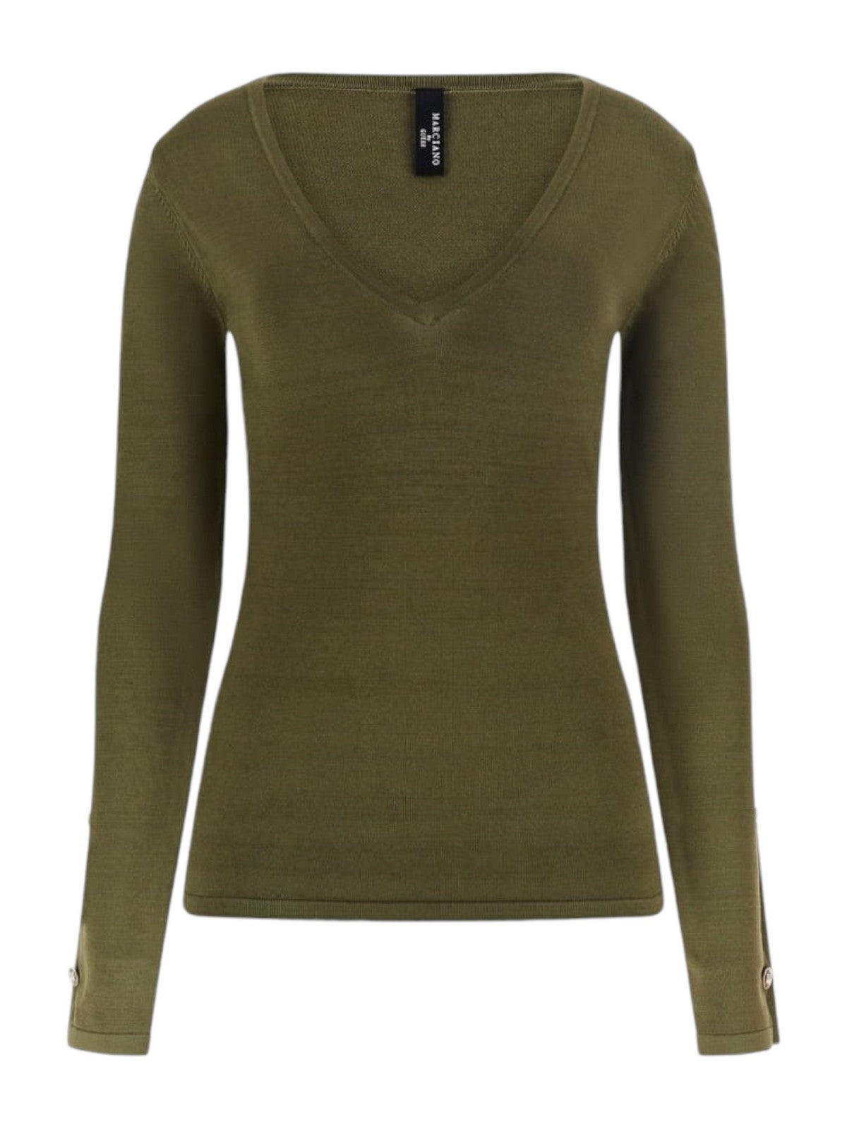 MARCIANO Maglia Donna Chiara Cut Out Ls To 4YGR16 5817Z G8F6 Verde